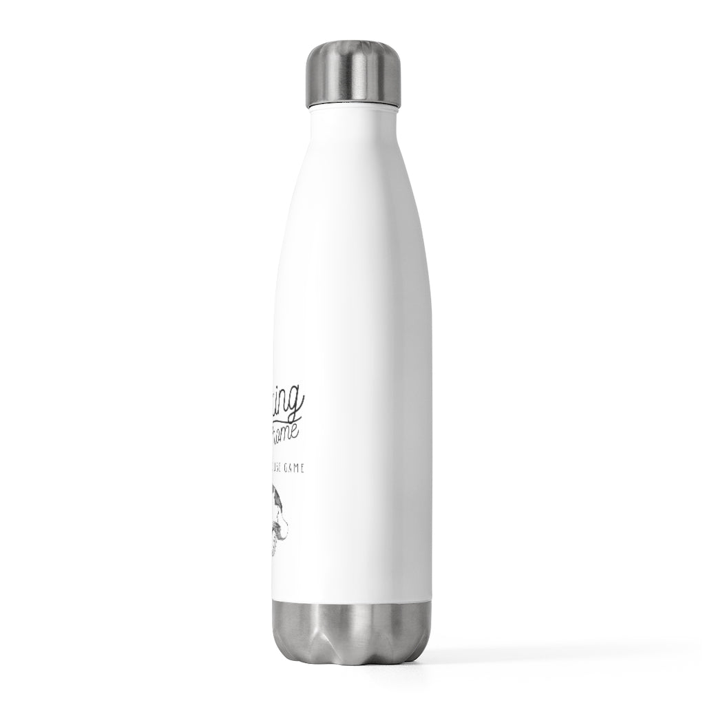 Working From Home is a Cat and Mouse Game  20oz Insulated Bottle