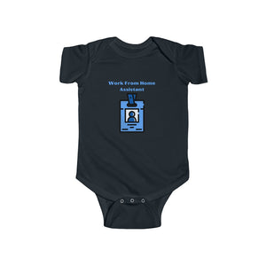 Work From Home Assistant Infant Fine Jersey Bodysuit