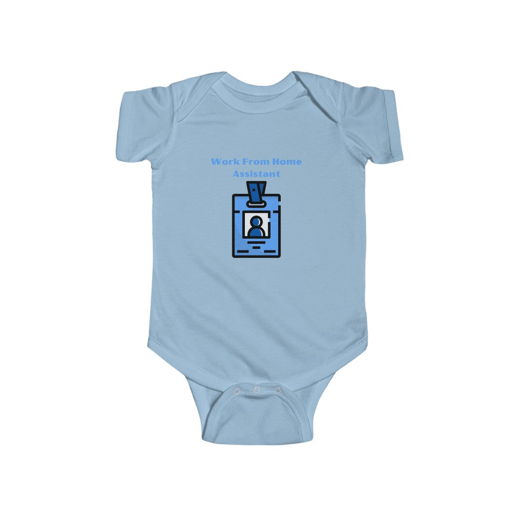 Work From Home Assistant Infant Fine Jersey Bodysuit