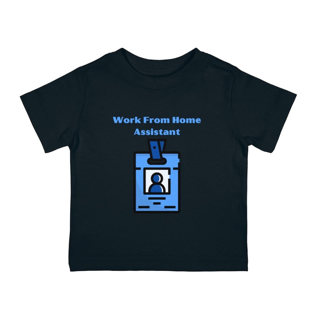 Work From Home Assistant Infant Cotton Jersey Tee