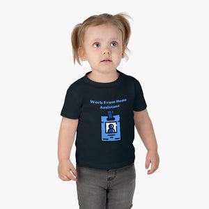 Work From Home Assistant Infant Cotton Jersey Tee